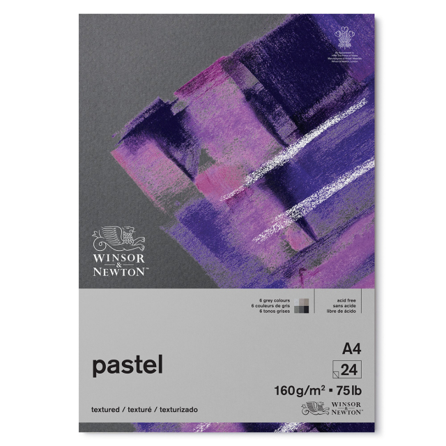 Pastel Pad Grey A4 160g