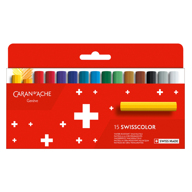 Swisscolor Pastel crayons 15-set