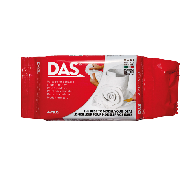 DAS- White Air Dry Modelling Clay 250 grams