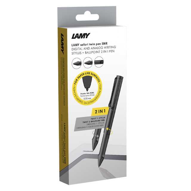 beeld Meter snel Lamy Safari Twin Pen EMR POM - Digital Pen | Pen Store