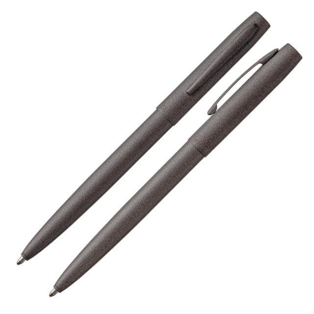 Matte Black Cap-O-Matic Space Pen, Law Enforcement - Fisher Space Pen