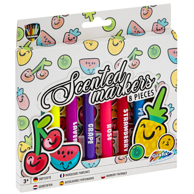 Scented Markers 8-set