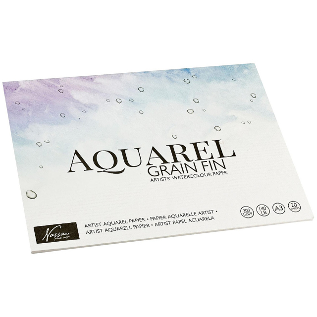 Paper Aquarel A3, 20 sheets