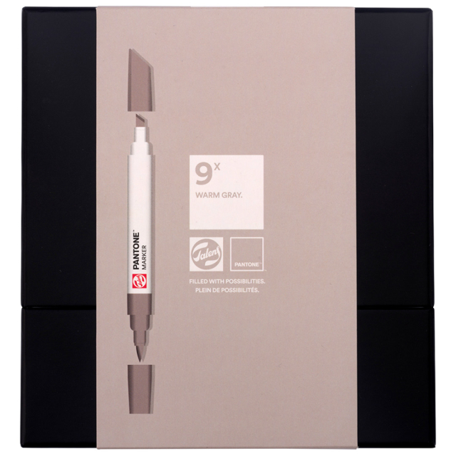 Marker Set of 9 Warm Gray