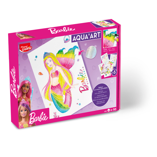 Maped Barbie Light box 65 pcs