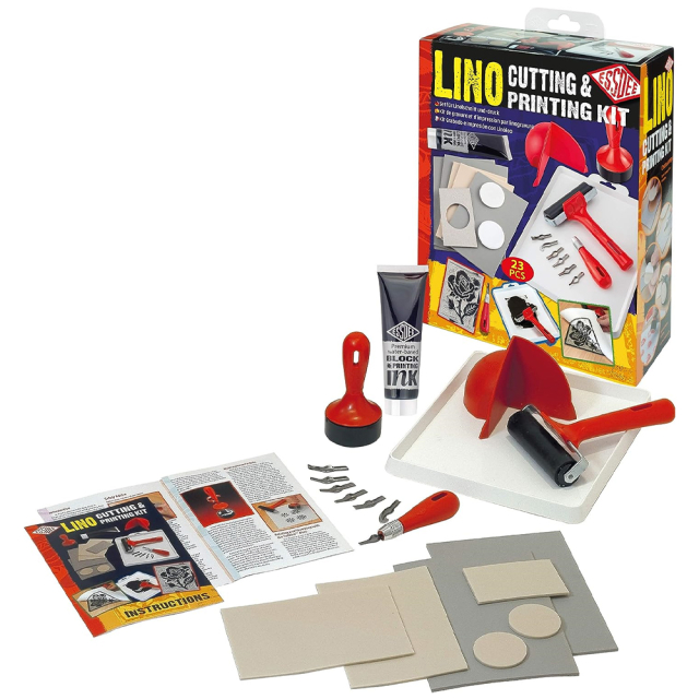 Lino Cutting & Printing Kit 23 pcs