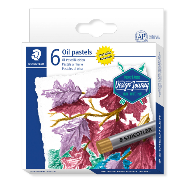 Oil Pastels Metallic Set of 6