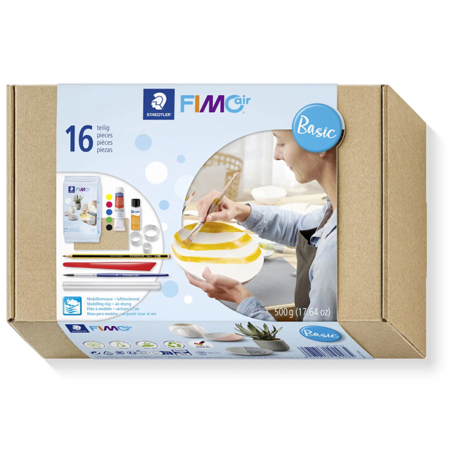 FIMO Air Mix-set Basic 16 pcs
