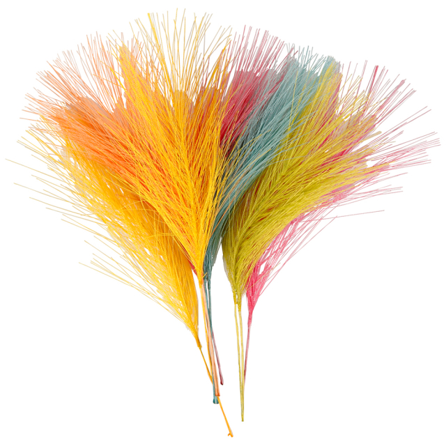 Artificial feathers Pack of 10 Colour mix
