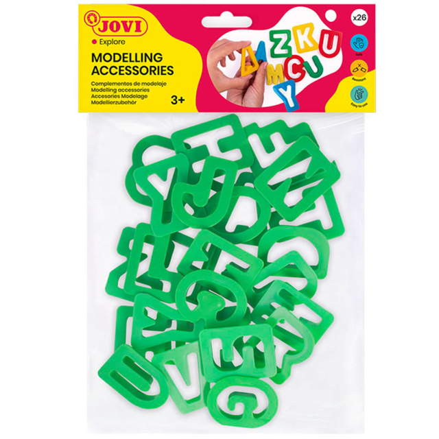 Clay moulds Letters 26-pack (3 years+)