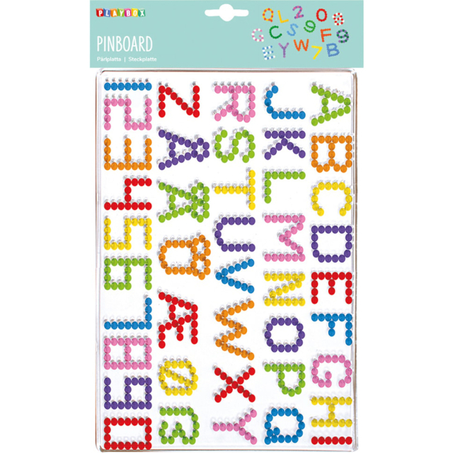 Pinboards letters & numbers