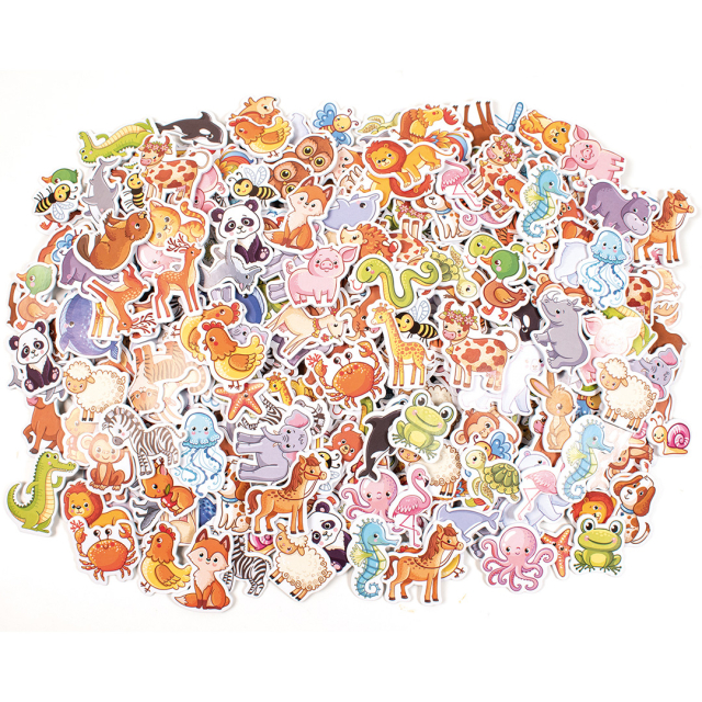 Soft stickers Animal 500 pcs 