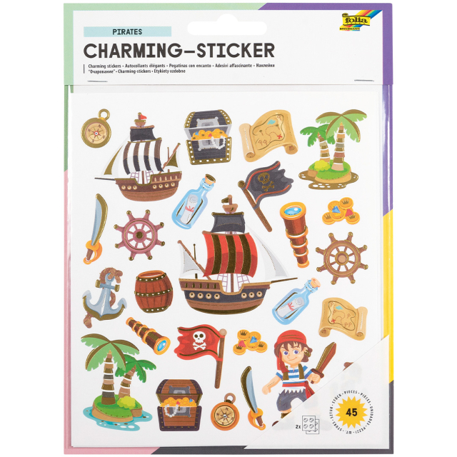 Stickers Pirates 2 Sheets