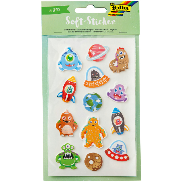 Soft-Sticker Space 2 Sheets