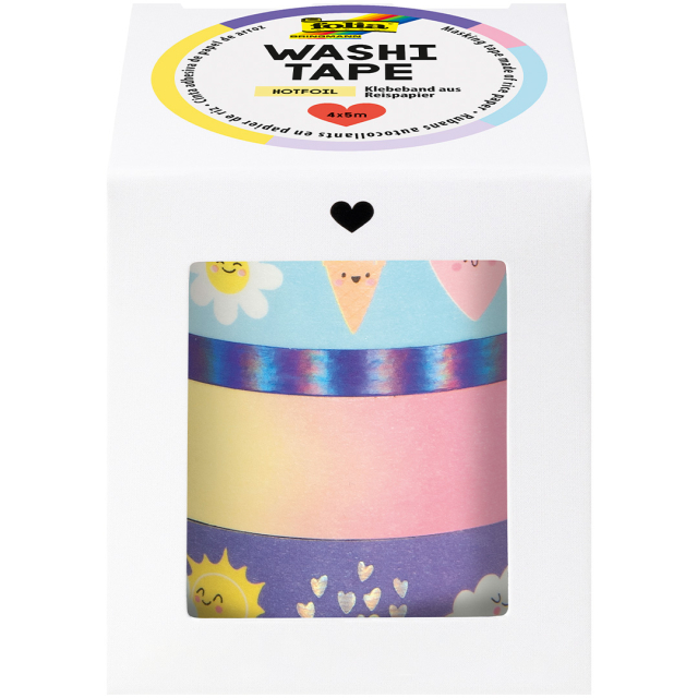 Washi-Tape Sunnyside 4-pack