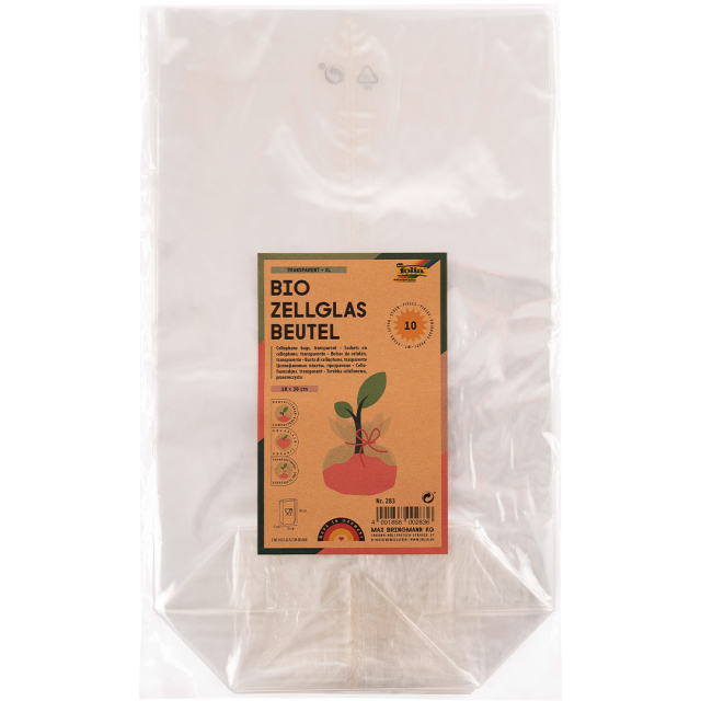 Cellophane Bags Size XL 10-pack