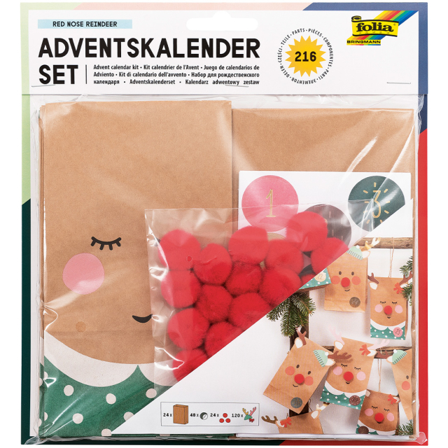 Paper bags for Advent Calendar Nature 24-pack