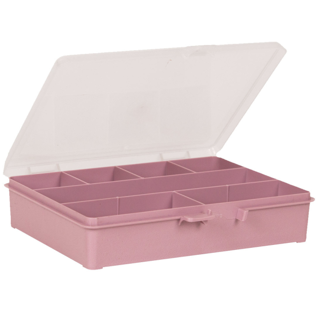 Storage box with 7 trays