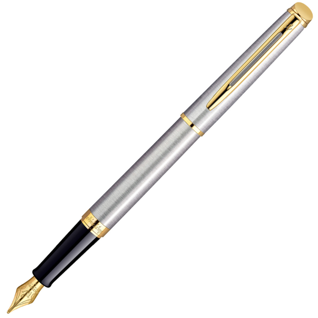 Hémisphère Steel/Gold Fountain Pen