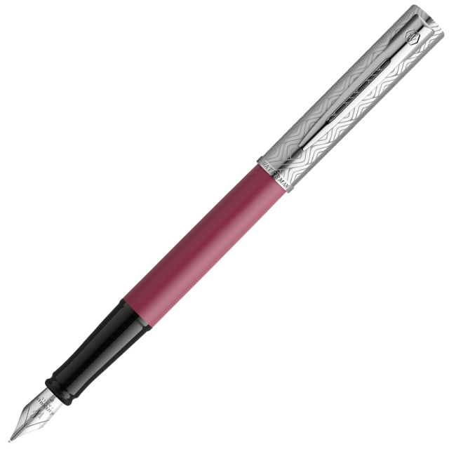 Allure Deluxe Metal & Pink Fountain Pen Fine