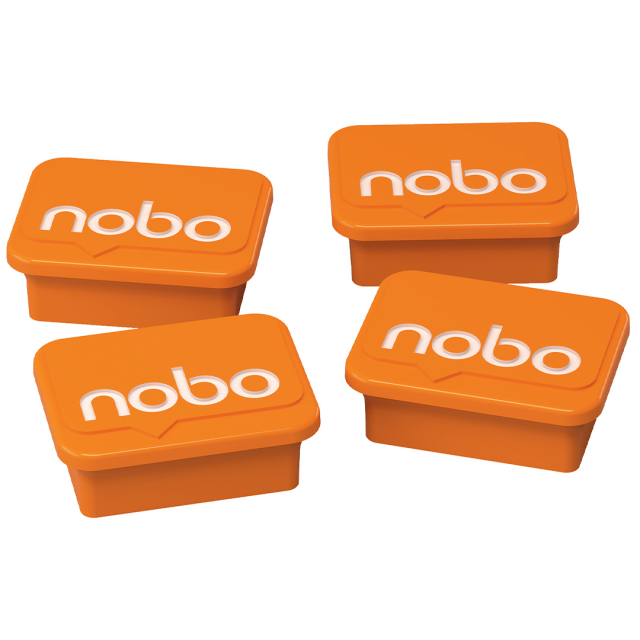Whiteboard magnets 18x22 mm 4-pack