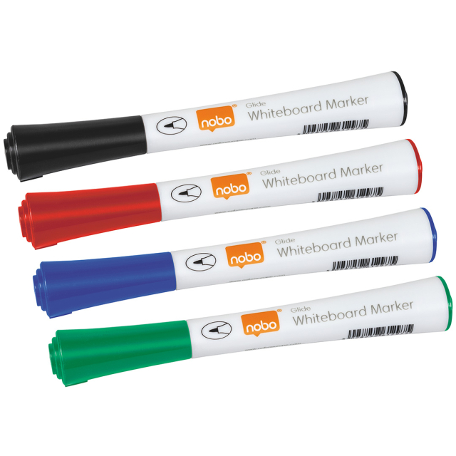 Whiteboard marker Glide Fine 4-set