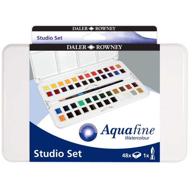 Watercolour Studio 48 ½ -Half pans 