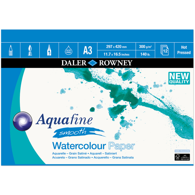 Watercolor Pad HP 300g A3