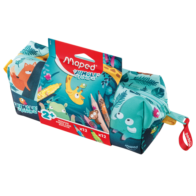 Filled pencil case 24 pieces (2 years+)