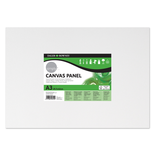 Canvas board Cotton A3