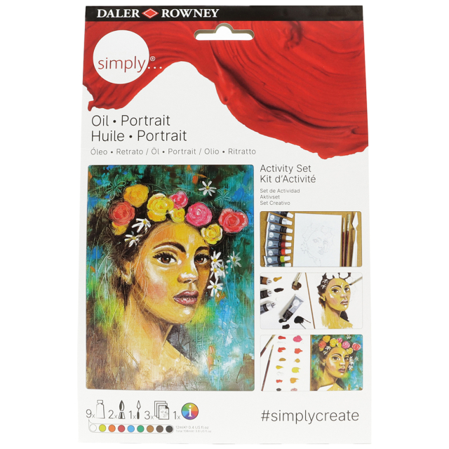 Simply Painting portraits with oil paint step-by-step