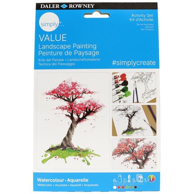 Simply Painting landscapes with watercolours step-by-step