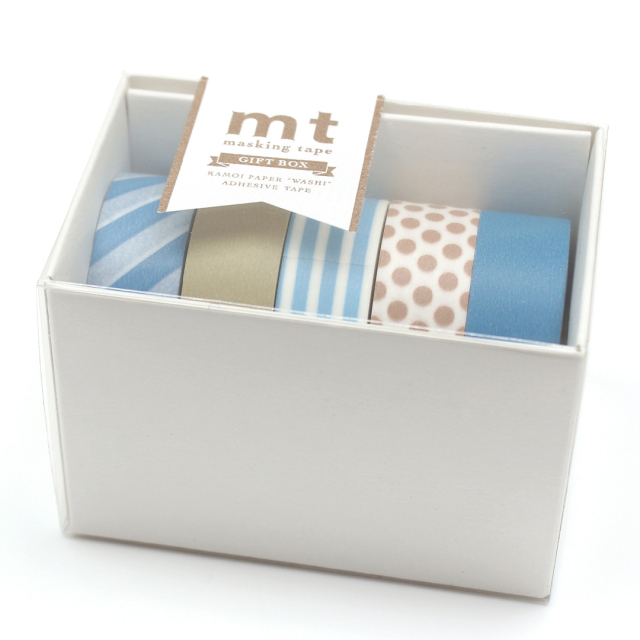 Washi-Tape  Gift Box Grayish