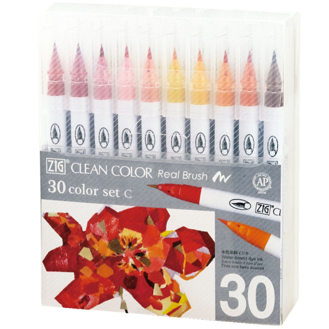 Clean Color Real Brush Set 30 pcs C