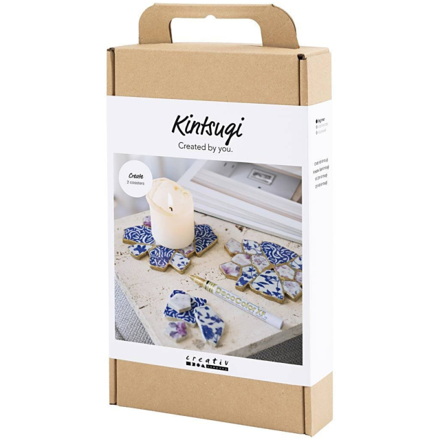 DIY Kintsugi Repair kit Coaster