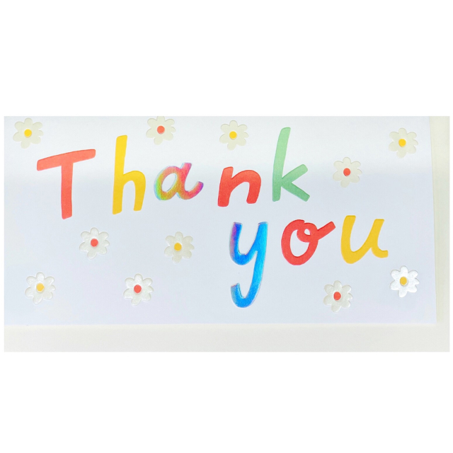 Thank you card Daisy