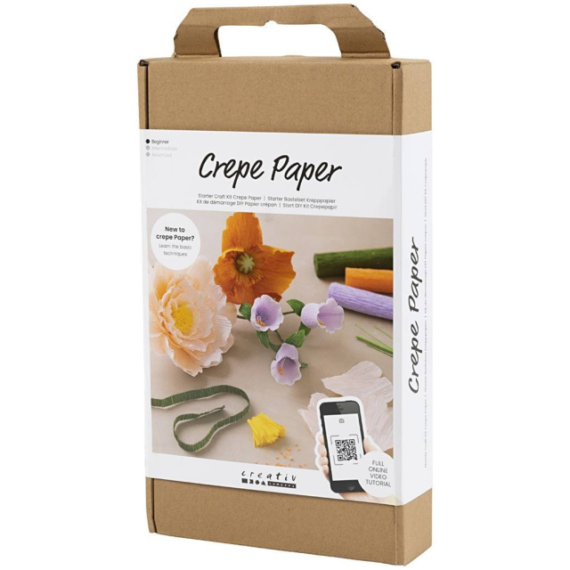 DIY-kit Crepe Paper Floral mix