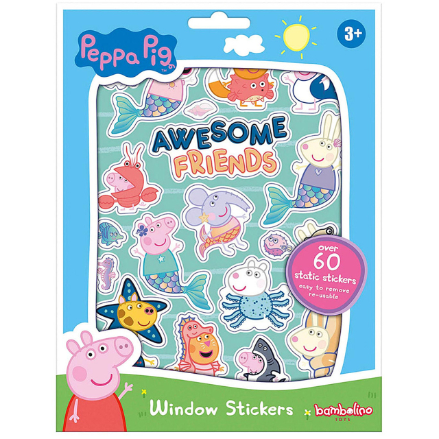 Peppa Pig Window Stickers (3 years+)