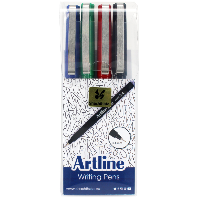 Fineliner 200 0.4 mm Pack of 4