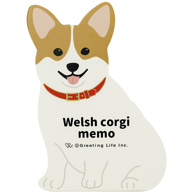 Corgi Memo Pad