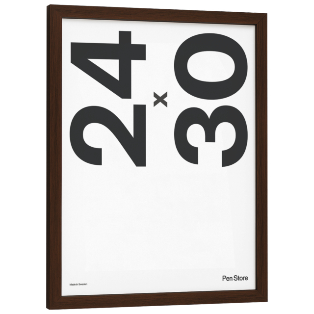 Wooden Frame Walnut Finish 24x30 cm
