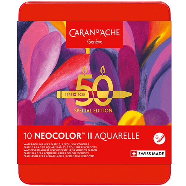 Neocolor II Aquarelle 50 Years Pop 10-set