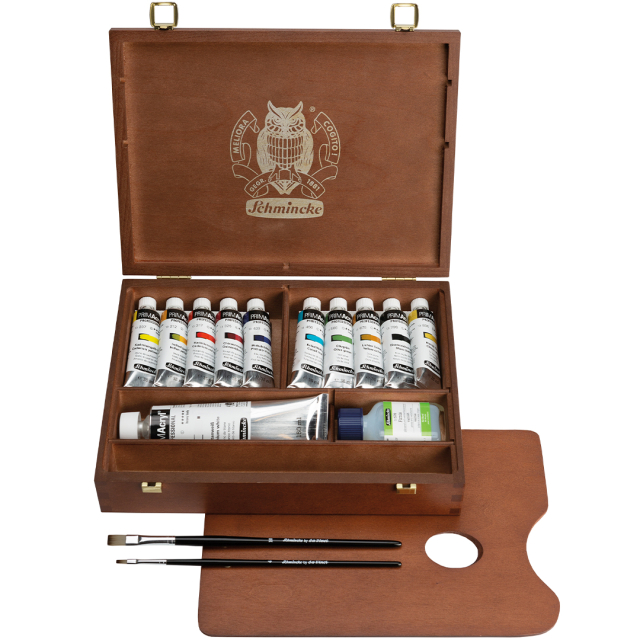 PRIMAcryl Acrylic Paint Wooden Box set