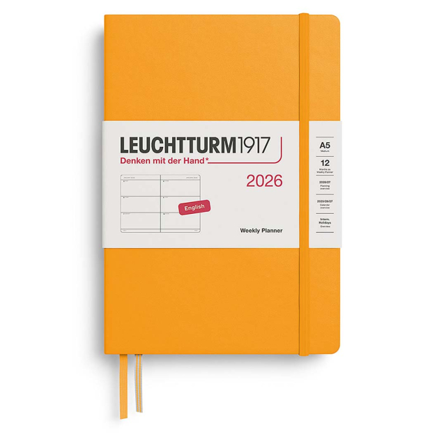 Calendar Weekly Planner 2026 A5 Rising Sun
