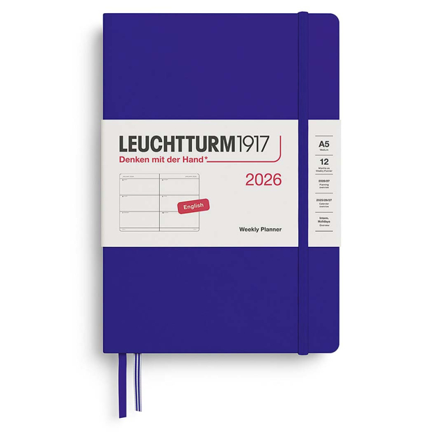 Calendar Weekly Planner 2026 A5 Ink