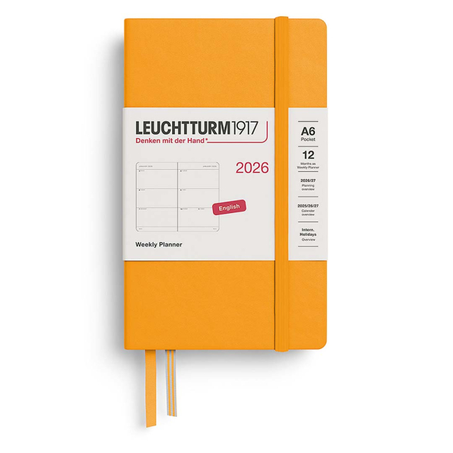 Calendar Weekly Planner 2026 A6 Rising Sun