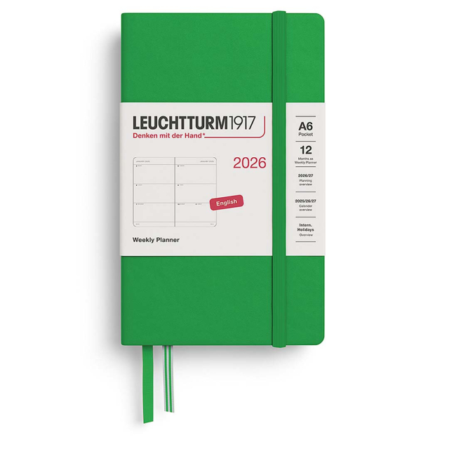 Calendar Weekly Planner 2026 A6 Spring Leaf