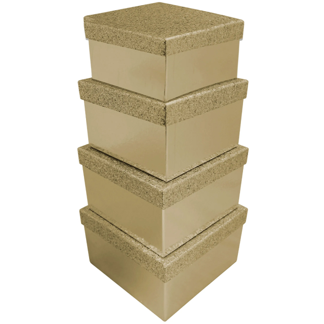 Gift box Gold 4-piece set