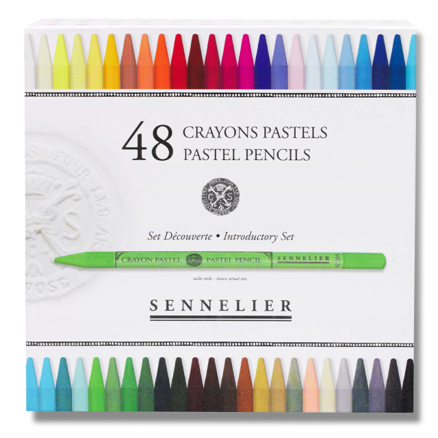 Pastel pen set 48-pack