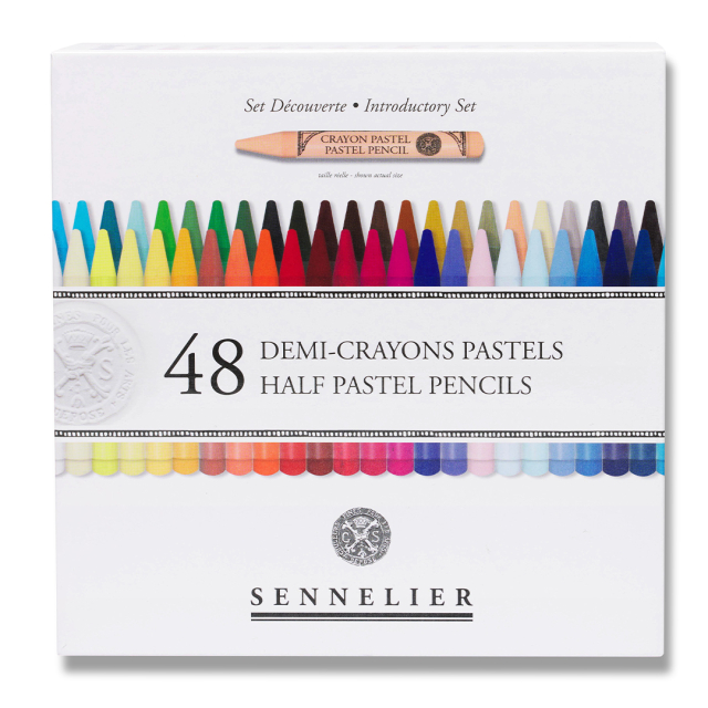 Pastel pen set 48-pack short